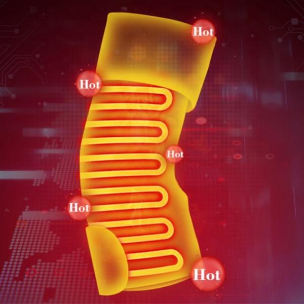 Унисекс неопреновый нагревательный поясной ремень налокотник 64x23 см дышащий