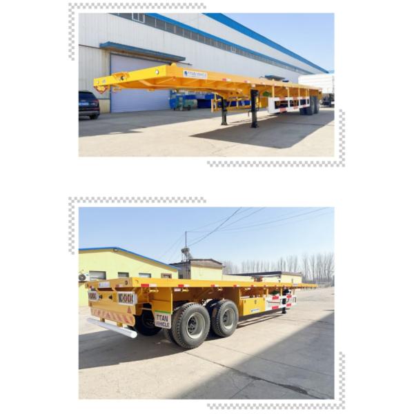 TITAN 2 Axle 40 Ft Titan Flatbed Trailers for Sale