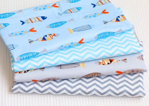 Breathable Garment Printed Cotton Canvas With Comfortable Feeling