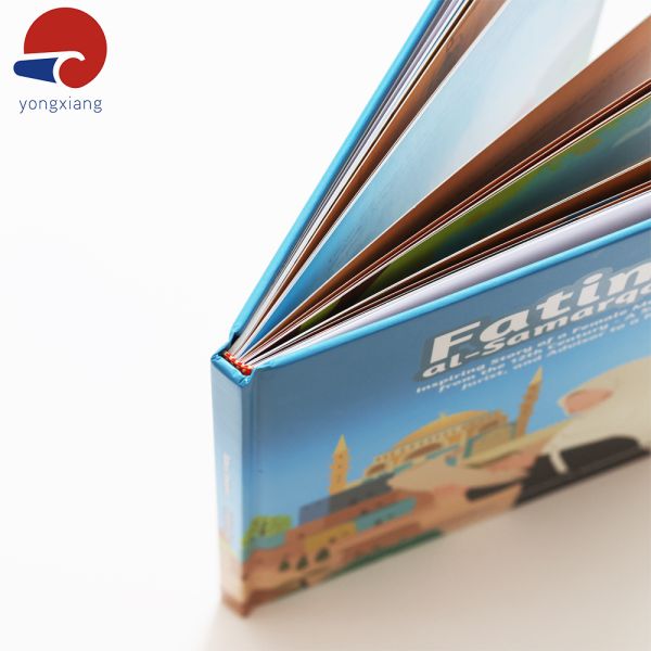 Matte Paper Paperback Picture Books Hardcover Sewing Binding Book 216*279MM