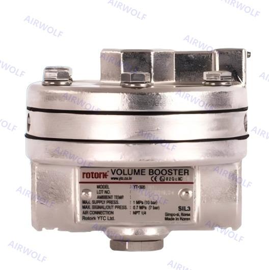 YTC Rotork Aluminum SS316 Volume Booster  YT-300 YT-310 YT-305 YT-305 YT-315 YT-320 YT-315