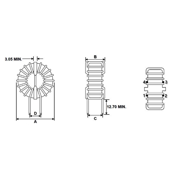 Сильнотоковый дроссель МОС линии электропередач единого режима емкости - серия КМК для ПК