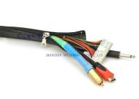 Chama trançada do envoltório da luva do cabo do zíper do chicote de fios de cabo - Eco retardador amigável