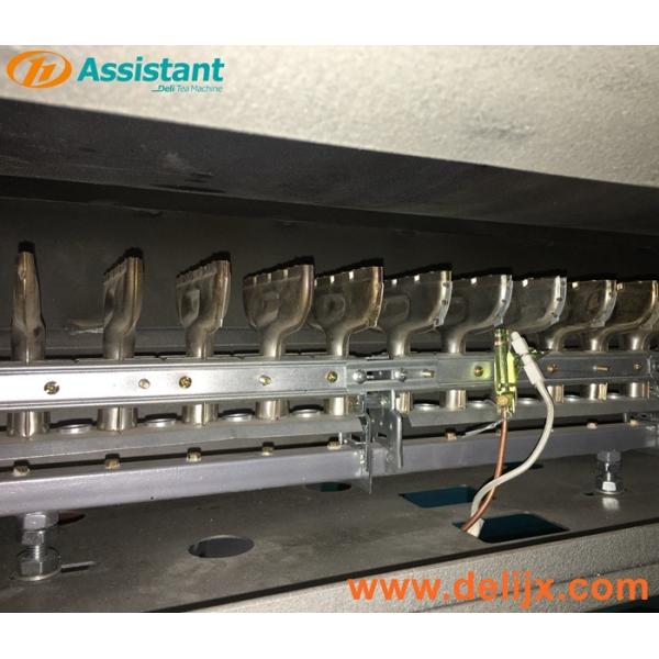 DL-6CSTL-Q80 Gas Heating Continuous Tea Steaming Steamer Machine 1200*5200*2610 mm