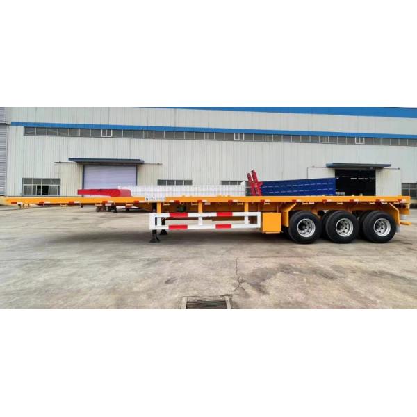 40 Foot Flatbed Semi Trailer 3 Axle for Sale in Zimbabwe Manufacturers