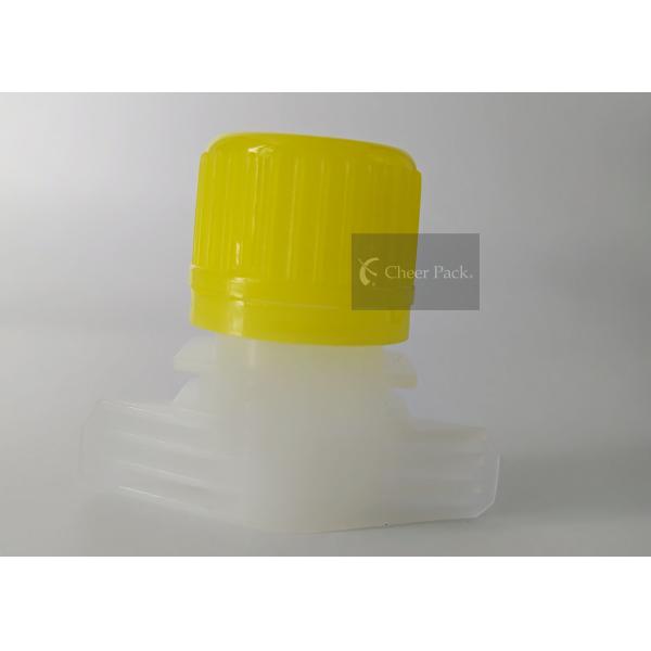 La máquina de rellenar automática llena Ues casquillo plástico del canalón de 16 milímetros para se levanta la bolsa