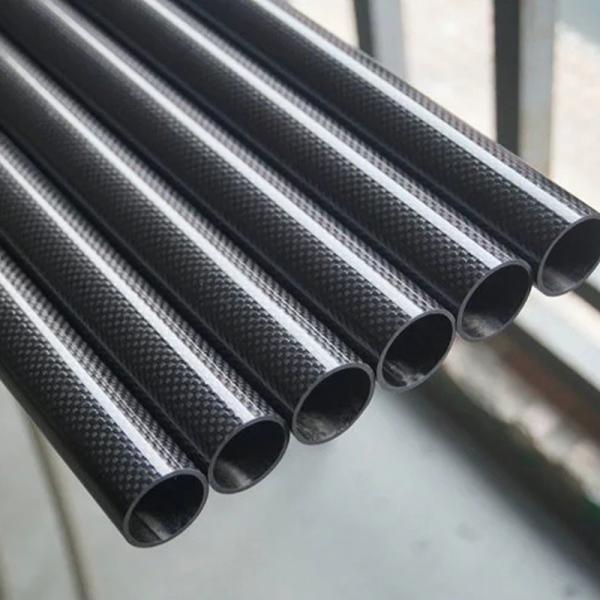 High Quality Matte Carbon Fiber Round Tube Customized 25MM 30MM 50MM Carbon Fibre Tube