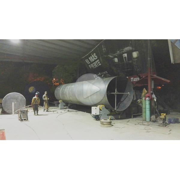 Пустите поворачивая сваривая Ролльс по трубам, автоматический вращатель заварки трубы 40Т для верфей/оффшорных