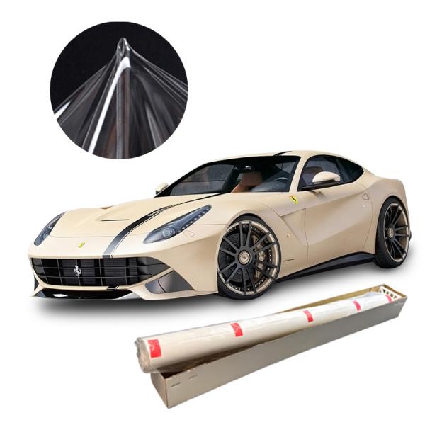 Терморемонтная самоклеящаяся краска для автомобилей защитная пленка 8,5 миллиметровая прозрачная TPU автомобильная PPF