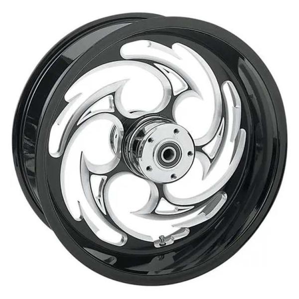 Aluminum Alloy 17 Inch Forged Chrome Motorcycle Wheel for Harley Excellent Performance