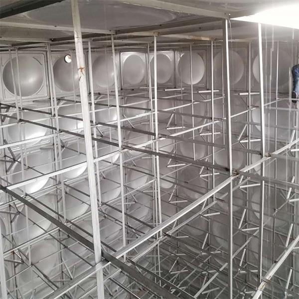 Mall / Mansion / Industrial Water Tank , Fire Weldable Bolted Steel Tanks