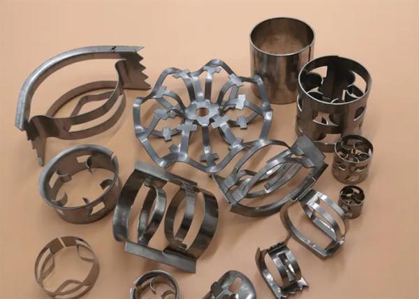 16mm 76mm Raschig Ring Packing Column Random Tower Packing In Absorbing Antiwear