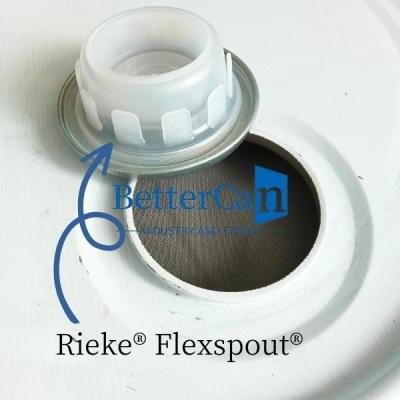 5 Gallon Tinplate Pail With Lock Hoop UN Standard Tin Accessories 300mm Plain Inside Lid With Rubber Gasket