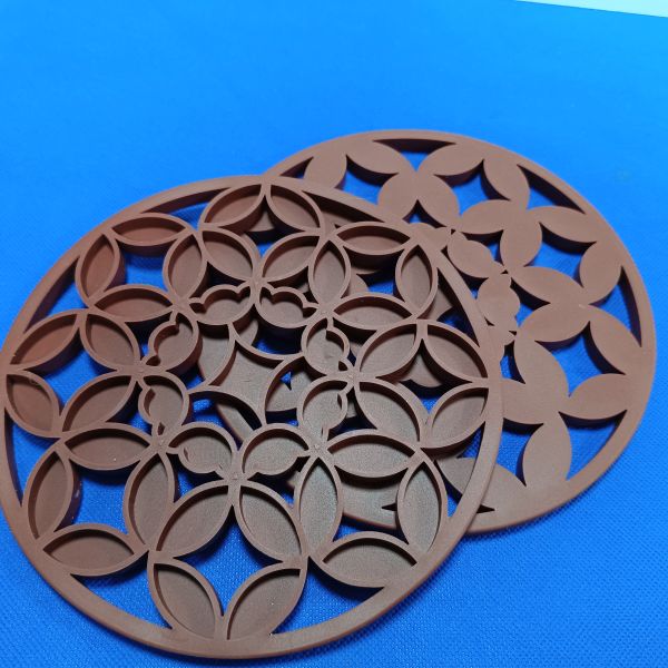 Customer's Request Household Non-Slip Silicone Mat for Kitchen Cups and Bowls Moulding Efficiency