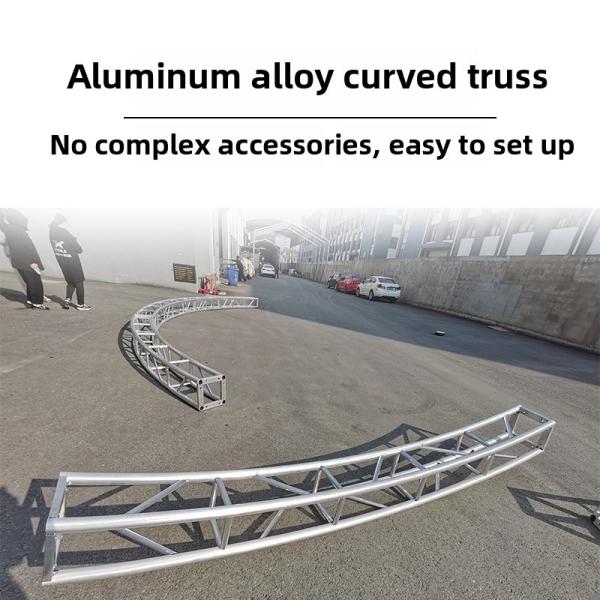 Semi Circular Truss Quick installation Aluminum Alloy Curved Truss