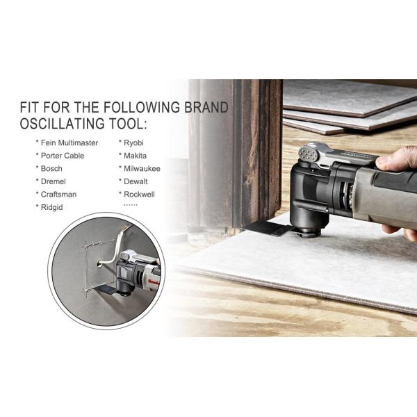 лезвия инструмента быстрого выпуска 20pcs HSS осциллируя деревянные для пластикового металла