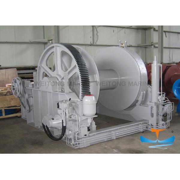 10t Electric Tugger Winch , Electric Boat Winch With Strap Customized Drum Size