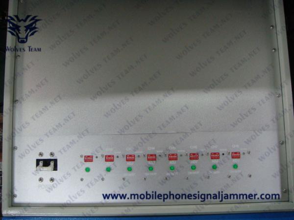 600W High Power WIFI5.8G GPS Cell Phone Signal Jammer Military Waterproof Drone RF Signal Prison Jammer