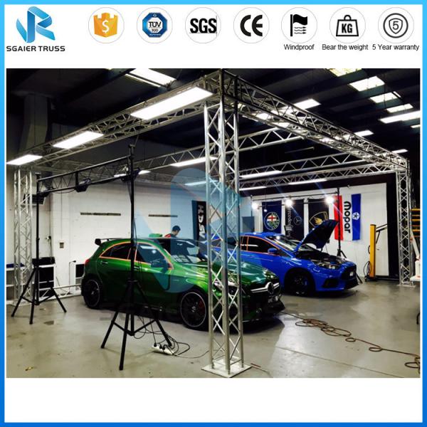 Stable Modular Aluminum Truss Display 290mm - 1200mm Size Customized Length