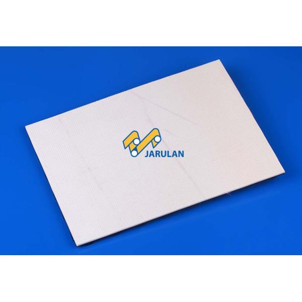 Black Color Big Square Pattern PVC Conveyor Belt Checker Top For Wood Sanding Machine