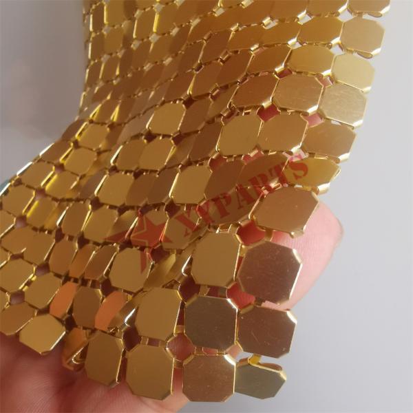 Aluminum 6mm Sequin Fabric For Bags Ornament