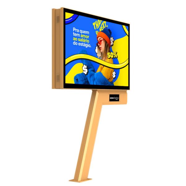 DDW High end design 8000nits p6 Front IP65 led screen waterproof billboard outdoor advertising