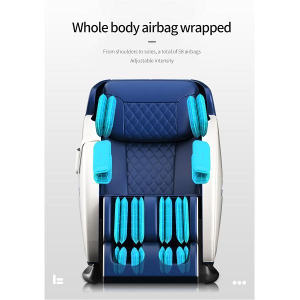 Full Body SL Track Massage Chair Zero Gravity 20min Controller 4d Manipulator