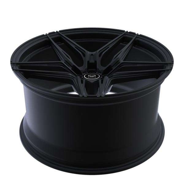 5x112 ruedas planas forjadas del grafito 5x112 21 para la aleación de aluminio de M5 F90