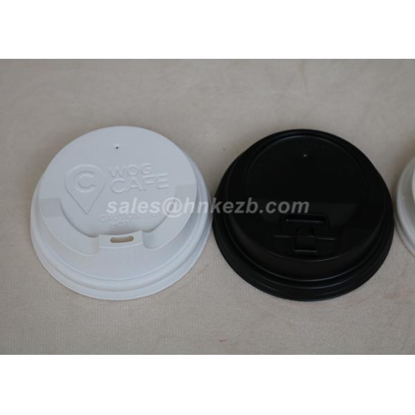 8oz Paper Cup Lid /  Coffee Hot Cup Lids For Starbucks Coffee Cup PS Materials