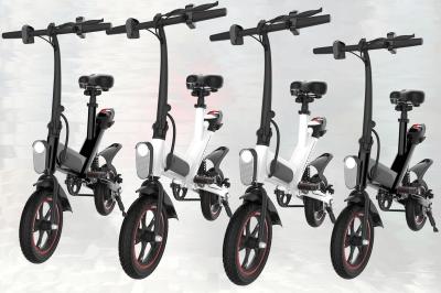 High ebikebon Steel Electric Commuter Bike , Folding Electric Tricycle CE Certification