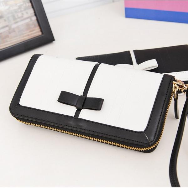 2016 new female wallet long section of Korean fashion Ms. zipper hand wallet PU