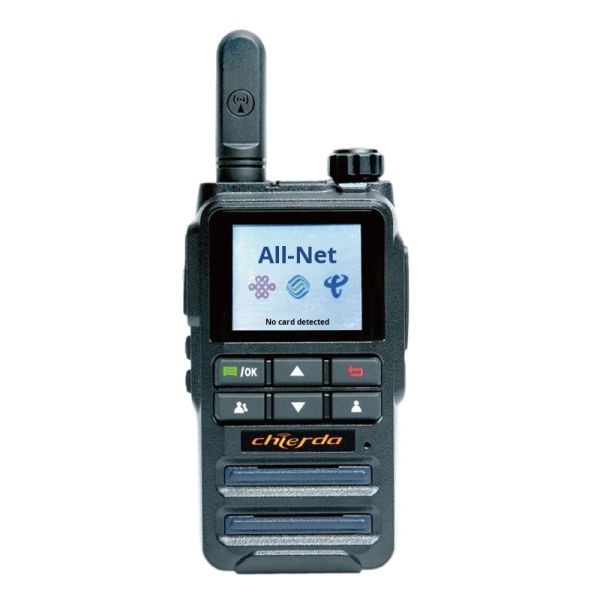 Chierda CD-A7 PLUS 4G POC Two Way Radio with 1500-2000mAh Battery and >50km Range for Fleet Logistics