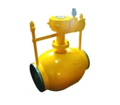 Anti Static Device Fully Welded Steel Ball Valve 48 CL150 - 1500 Pressure
