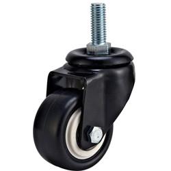 light duty 2 inch white PP caster with brake, 2.5 swivel PP caster brake,3 inch PP castor,