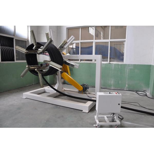 линия штранг-прессования трубы из волнистого листового металла стены двойника 120kg/H OD110mm