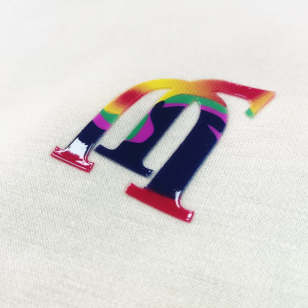 Сияющая заплата силикона ярлыка 3D передачи тепла силикона для Sportswear