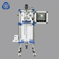 reator de vidro químico sistema de controlo automático personalizado do PLC 50l