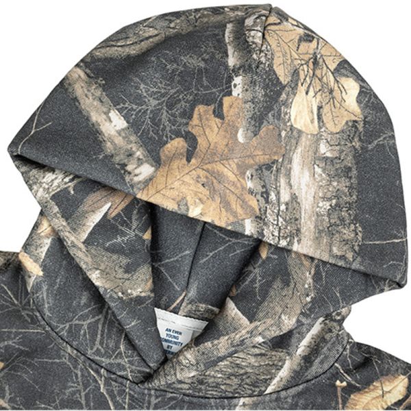 Support Customized 500GMS Autumn Winter 100% Cotton Vintage Fleece Washed Jersey Oversized Hoodie Full Printed Branches
