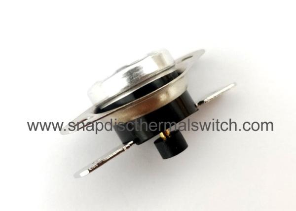 VDE Manual Reset Bimetallic Snap Disk Thermostat Switch For Electric Kettle