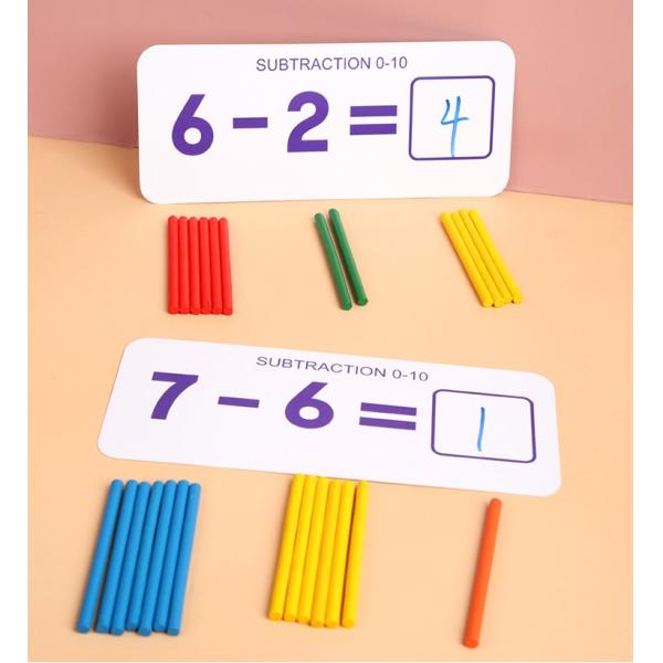 Нетоксическое 15cm Montessori считая доску умножения доски деревянную