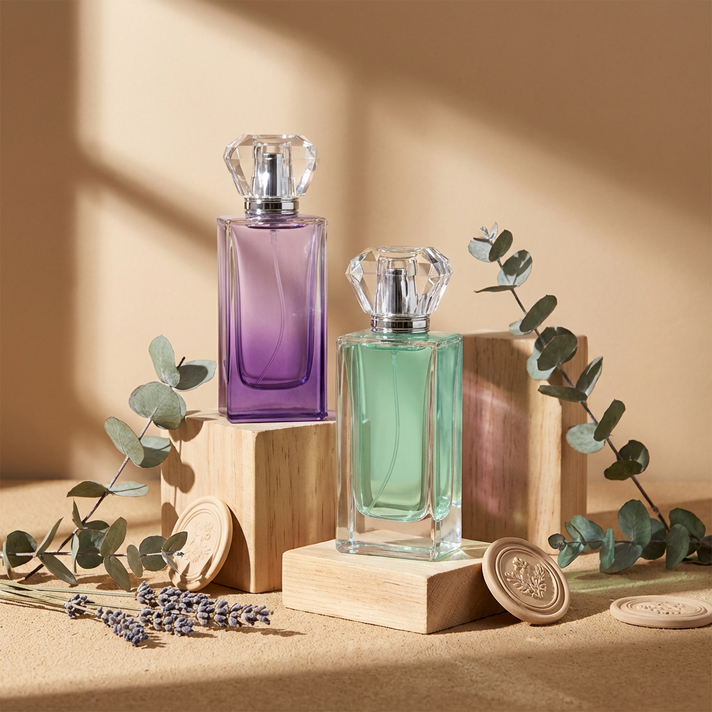 Anding 65ml Rectangle Wholesale Supplier Premium Refillable Spray Luxury Custom Design Empty Glass Perfume Bottle
