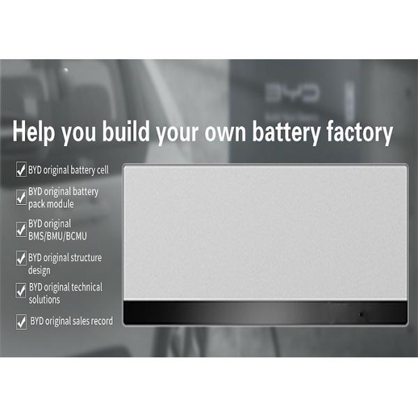 Жилое клетки 24.576KWH лезвия батареи BYD накопления энергии LiFePO4 высоковольтное
