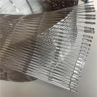 1.5mm Diamante en acier inoxydable filet de câble installé sur balustrade