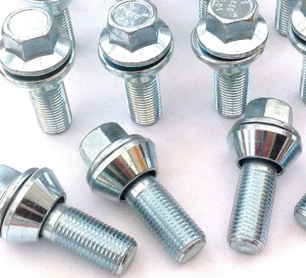 Alloy Wobble Wheel Bolts M12 X 1.25 , Variable Pcd Bolts 2 Mm Tolerance