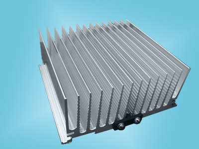 Aluminum Alloy LED Radiator Aluminum Profiles  For Street Lamp Tunnel Lamp