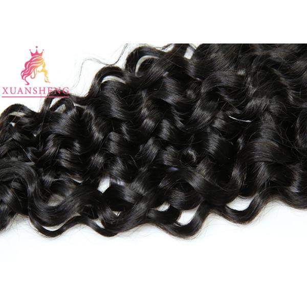 10A Peruvian Hair Bundles Weave Unprocessed Curly Italian Curly Extensions