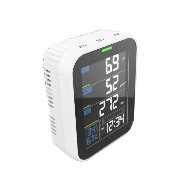 2000 мАч перезаряжаемый наружный монитор качества воздуха портативные газовые анализаторы для воздушных счетчиков