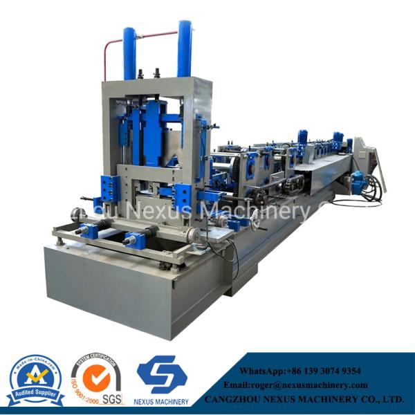                  C Z Purlin Shape Frame Roof Steel Purling Making Machine Automatic C Purling Roll Forming Machine             