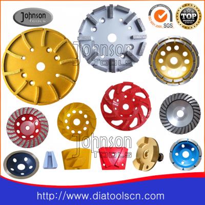Sintered / Brazed Diamond Grinding Tools , Diamond Grinding Plate for concrete