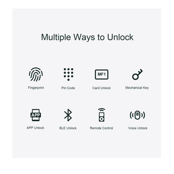 Liliwise Tuya Ttlock Automatic Biometric Lock Rfid Card Wifi App Ble Fingerprint Smart Door Lock With Camera